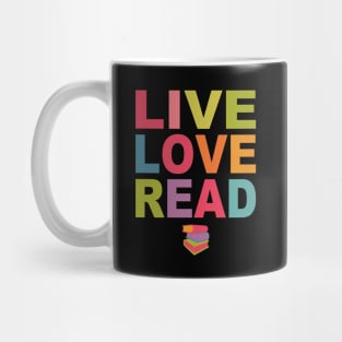 Live Love Read Mug